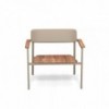 Sillón Shine moderno diseñado para espacios exteriores de Emu.