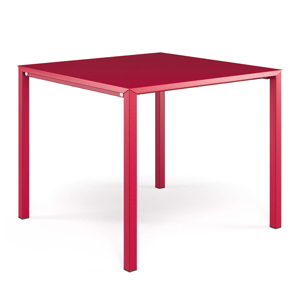 Mesa cuadrada Urban de diseño moderno de Emu.