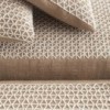 Puf Raw Small White de GAN. Alfombras modernas.