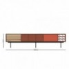 Mueble composición salón colección Aura de Treku.