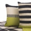 Cojín Rustic Chic Geo Pistachio 70x40 de GAN. Cojines rellenos de poliéster.