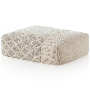 Puf Mangas Rectangular Rhombuss de GAN. Puf spara espacios chill out.