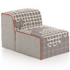 Sillón Bandas A Grey de GAN. Colección modular de diseño moderno para salón.
