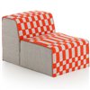 Sillón Bandas B Orange de GAN. Colección modular de diseño moderno para salón.
