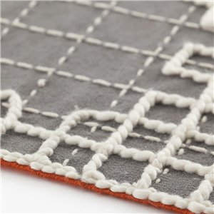 Puf Small Bandas A Grey de GAN. Puf pequeño de sistema modular para el hogar.