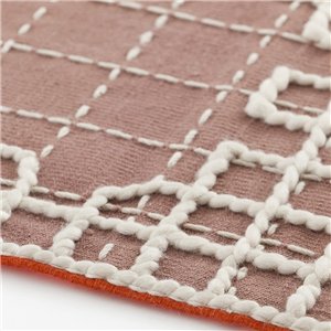 Puf Small A pink de GAN. Puf pequeño de sistema modular para el hogar.