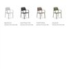 Sillón Bora de Nardi. Diseño moderno apilable ideal para exteriores.
