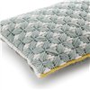Cojín Silai rectangular Celadon-light grey de GAN. Cojines de diseño.