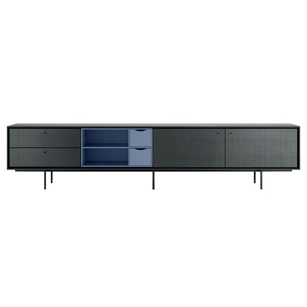 Mueble salón C8-3 de Treku. Mueble bajo de diseño para salón.