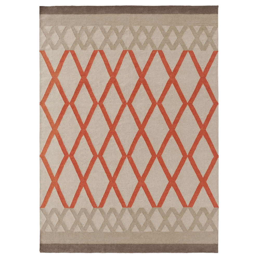 Alfombra Sioux de GAN. Alfombras modernas. Alfombras de lana reversible.