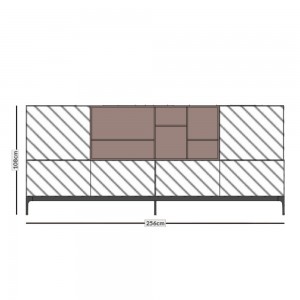 Mueble salón Lauki H108 de Treku