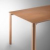 Mesa Laga rectangular para comedor de Treku.