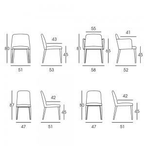Silla Casia de Doos.  Muebles para hogar y contract de diseño español.