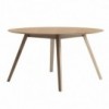 Mesa Aise redonda pies madera de Treku. Muebles modernos.