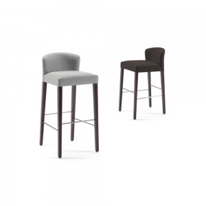 Taburete Retro de diseño exclusivo de Doos. Sillas y butacas de madera.