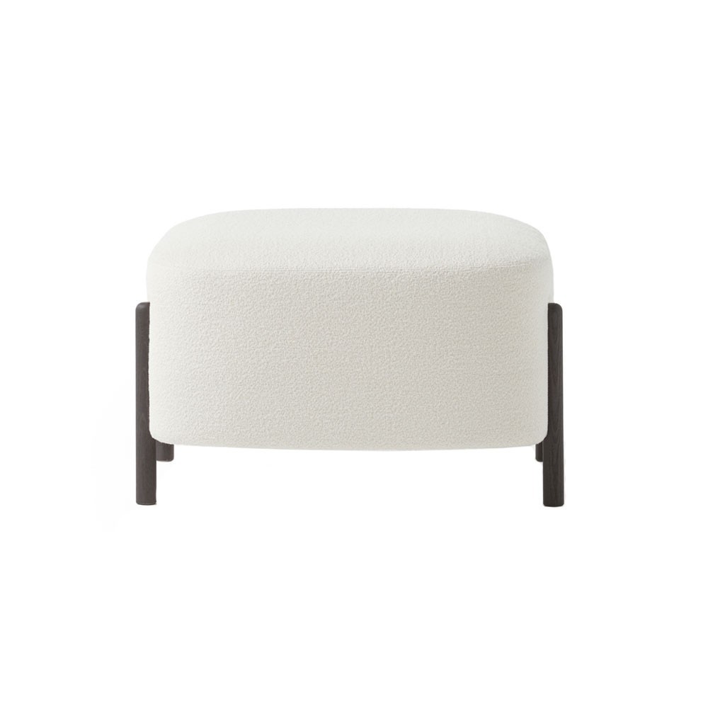 Puff RC Wood Blasco&Vila. Puff de diseño moderno para salón. Colección RC Wood.