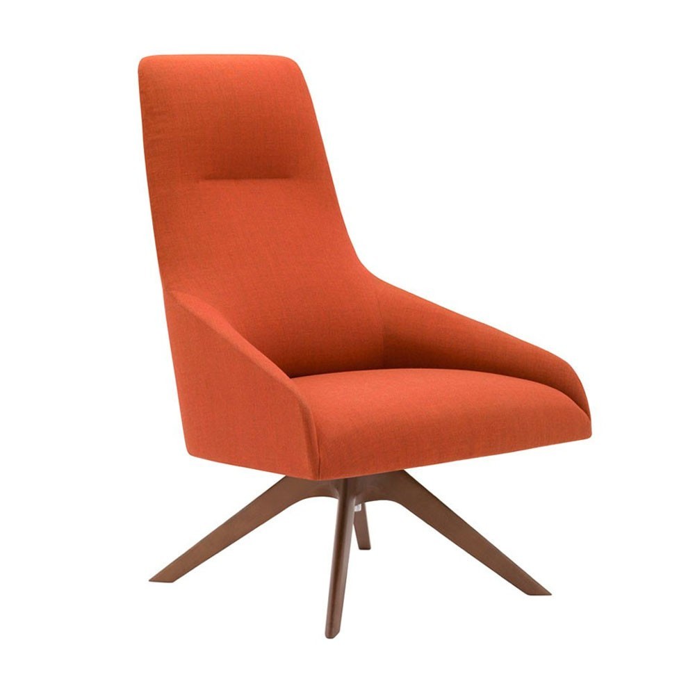 Butaca Alya BU-1521. Base giratoria ideal para oficinas o estudios.