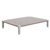 Cama Doble Indian Gofre blue de GAN. Cama exterior. Daybed de jardín.