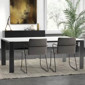 Mesa Extensible Aliena de Doos. Mesa extensible de diseño contemporáneo.