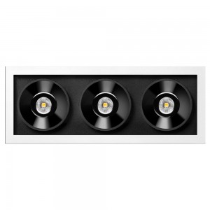 Foco empotrable Black Foster de ArkosLight. Lámpara LED para techo de diseño.
