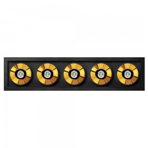 Foco empotrable Black Foster de ArkosLight. Lámpara LED para techo de diseño.
