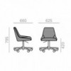 Silla diseño Alya SI-1557 Andreu World. Ideal para espacios de trabajo.