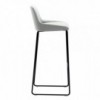 Taburete Alya BQ base patin de acero de Andreu World. Diseños modernos.