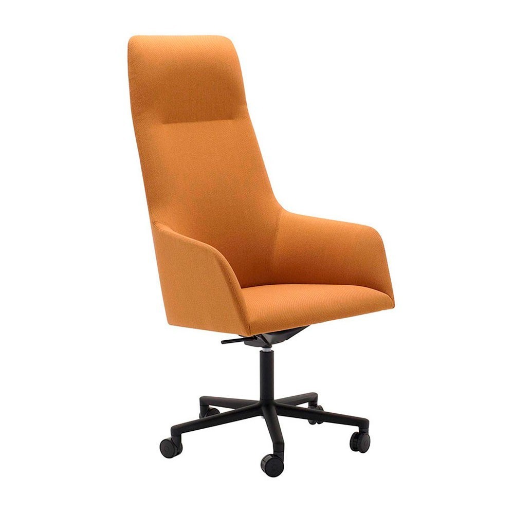 Ejecutivo asiento tapizado Alya SO-1496 con respaldo alto de Andreu World.