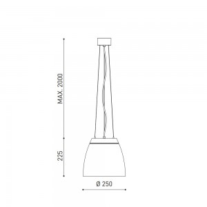 Lámpara Suspensión Salt Mini ArkosLight. Lámparas LED para hogar y contract.