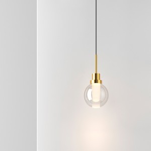 Lámpara Suspensión Alaska Big de ArkosLight. Luminarias LED de aluminio y vidrio.