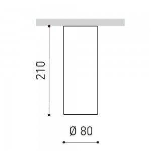 Aplique Scope Surface de ArkosLight. Apliques LED para techo de diseño.