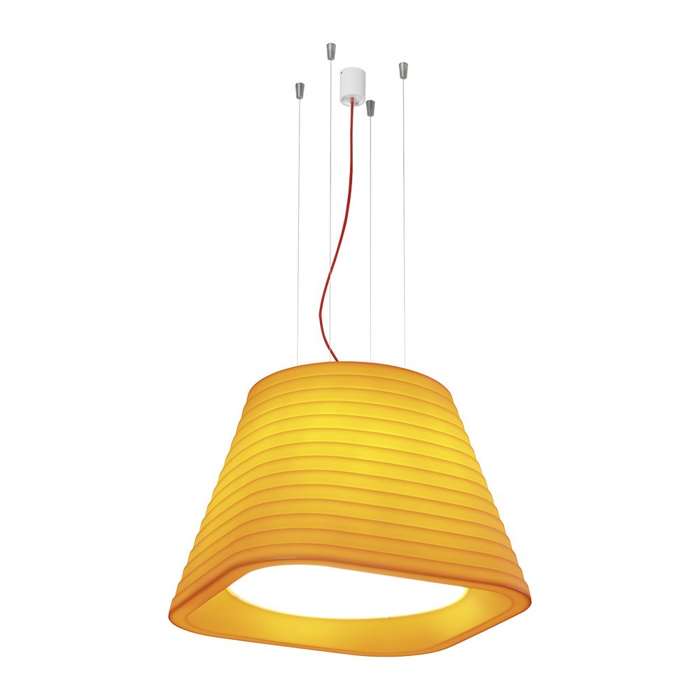 Lámpara Suspensión Brigit de ArkosLight. Lámpara suspensión LED de polietileno.