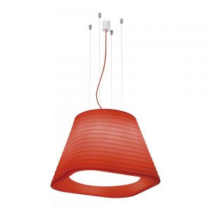 Lámpara Suspensión Brigit de ArkosLight. Lámpara suspensión LED de polietileno.