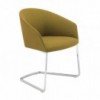 Sillón confortable Brandy SO-2995 con base cantilever de andreu World.