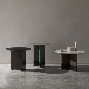 Mesa centro Toc mármol de Kendo. Mesas de mármol elegantes y modernas de Kendo Mobiliario.