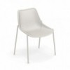 Silla Round oferta para espacios exteriores de Emu. Silla de diseño moderno.