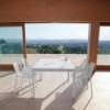 Silla Round oferta para espacios exteriores de Emu. Silla de diseño moderno.