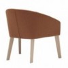 Extraordinaria Butaca tapizada Brandy BU-3016 Andreu World. Diseño moderno.