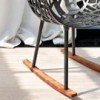 Mecedora Forest Iroko de Fast con gran diseño moderno y elegante de Fast.