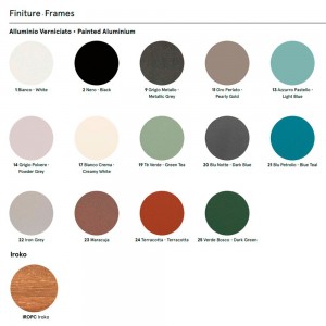 Mesa rectangular Iroko de elegante diseño de Fast. Mesas para exteriores.