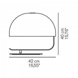 Lámpara sobremesa Zanuso oferta Oluce