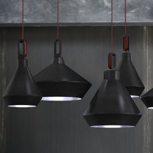 Lámpara suspensión Driyos de Zava. Lamparas de diseño italiano para salón.