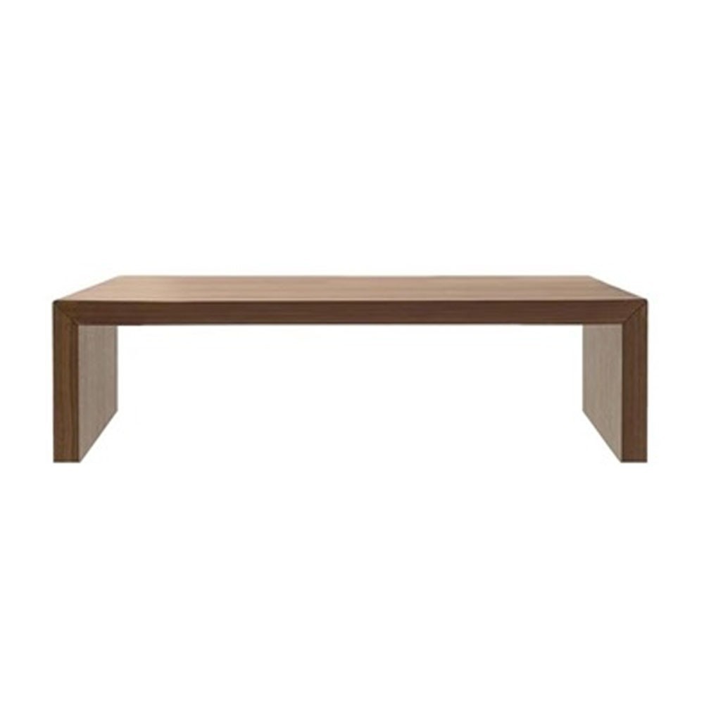 Versátil Banco Closed medium Andreu World. Diseño clásico en madera.