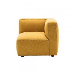 Moderno Sofá Dado Esquinero Andreu World. Diseño fijo para salones.