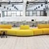 Práctico módulo de sofa puf Dado Andreu World. Diseño complementario modernos.