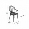Sillón Armonia de diseño elegante y moderno para ambientes exteriores de Fast.
