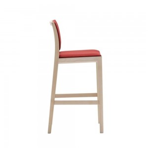 Taburete Duos tapizado Andreu world. Diseño contemporáneo para ineriores.