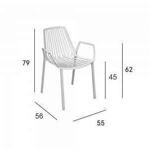 Sillón Rion de Fast. Sillones cómodos y elegantes perfecto para espacios exteriores de Fast.