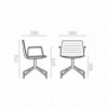 Sillón Flex SO-1305 Andreu World. Diseño práctico ideal para interior.