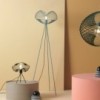 Lámpara de pie Net de Zava.  Lámparas modernas para salón de diseño italiano.